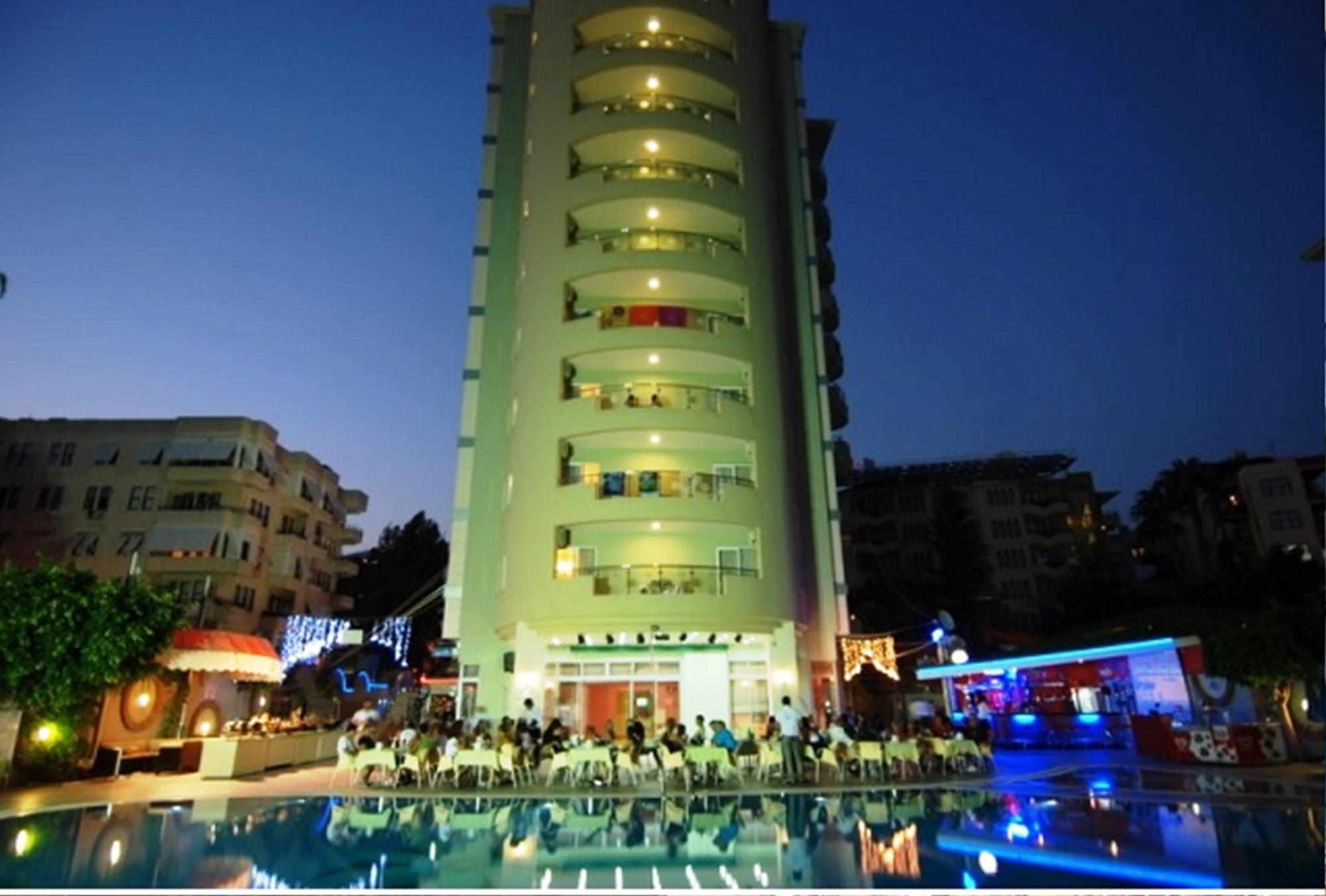 Okan Tower Apart Hotel Alanya Esterno foto
