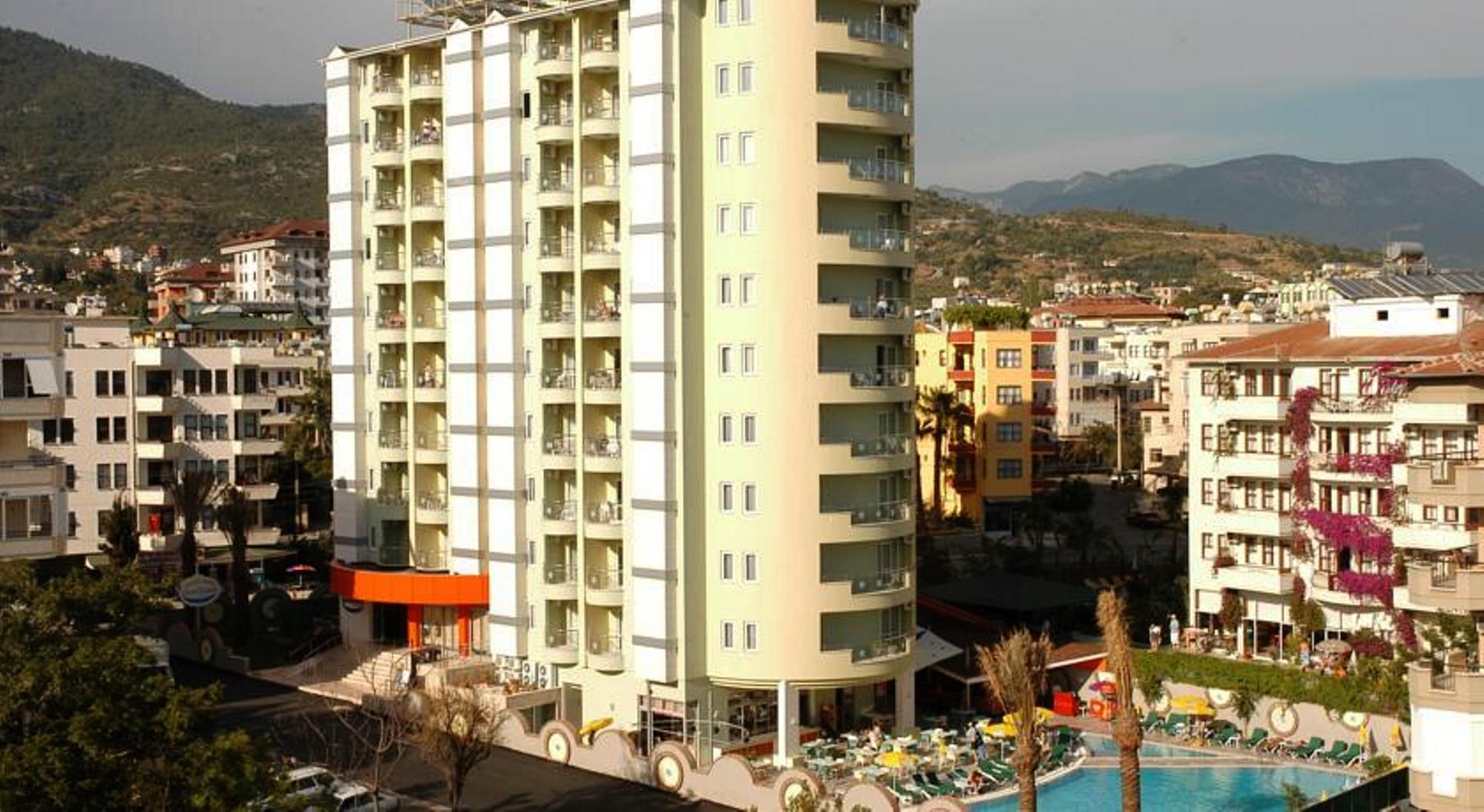 Okan Tower Apart Hotel Alanya Esterno foto