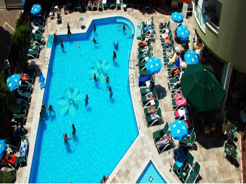 Okan Tower Apart Hotel Alanya Esterno foto