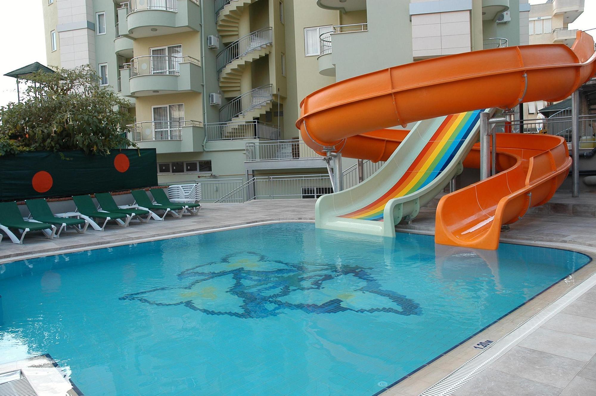 Okan Tower Apart Hotel Alanya Esterno foto