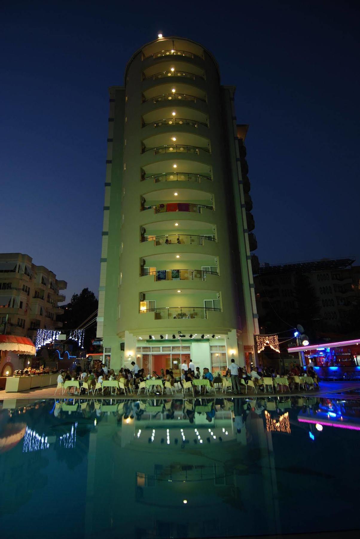 Okan Tower Apart Hotel Alanya Esterno foto