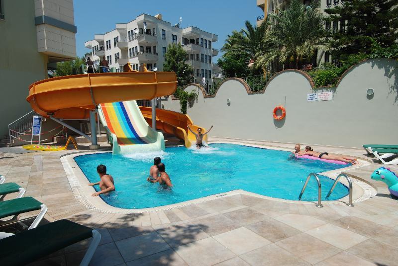 Okan Tower Apart Hotel Alanya Esterno foto
